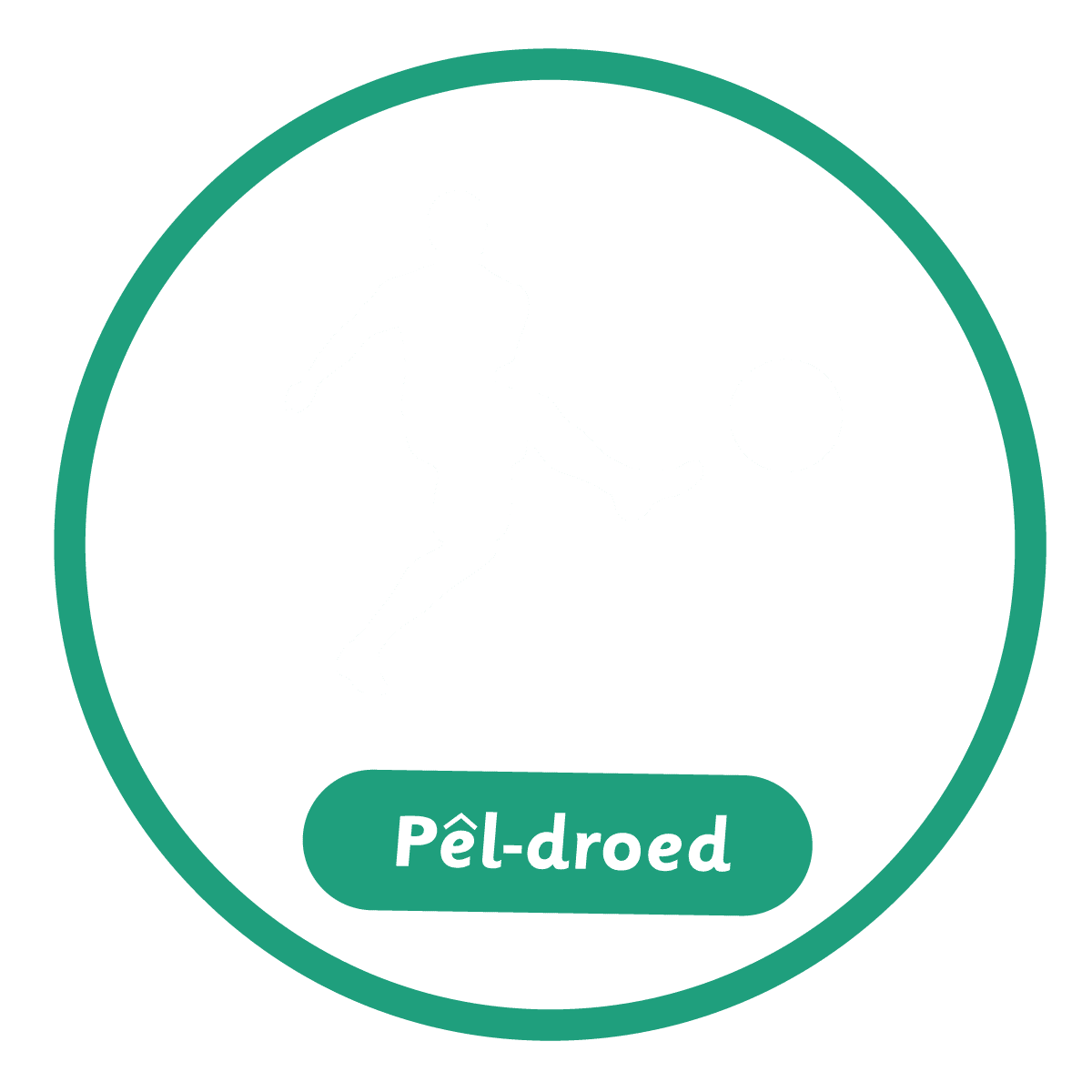 Football Outline Active Spot Welsh Playground Marking